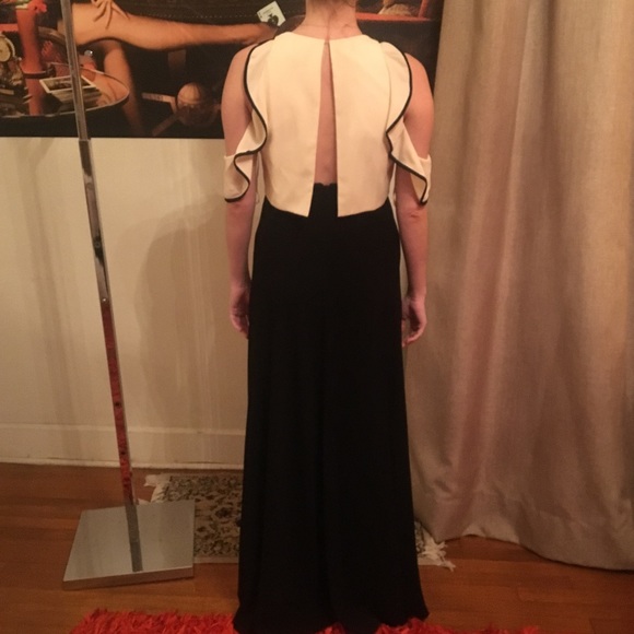 Jill Jill Stuart Night Gown/ Dress black beige - Picture 3 of 3